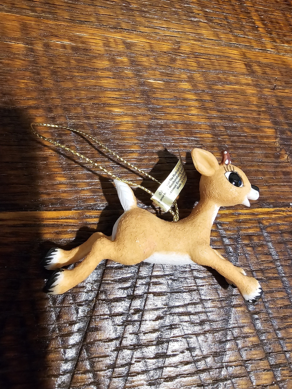 4/$10 Rudolph Reindeer Clarice Ornament Christmas Tree 2003 Enesco